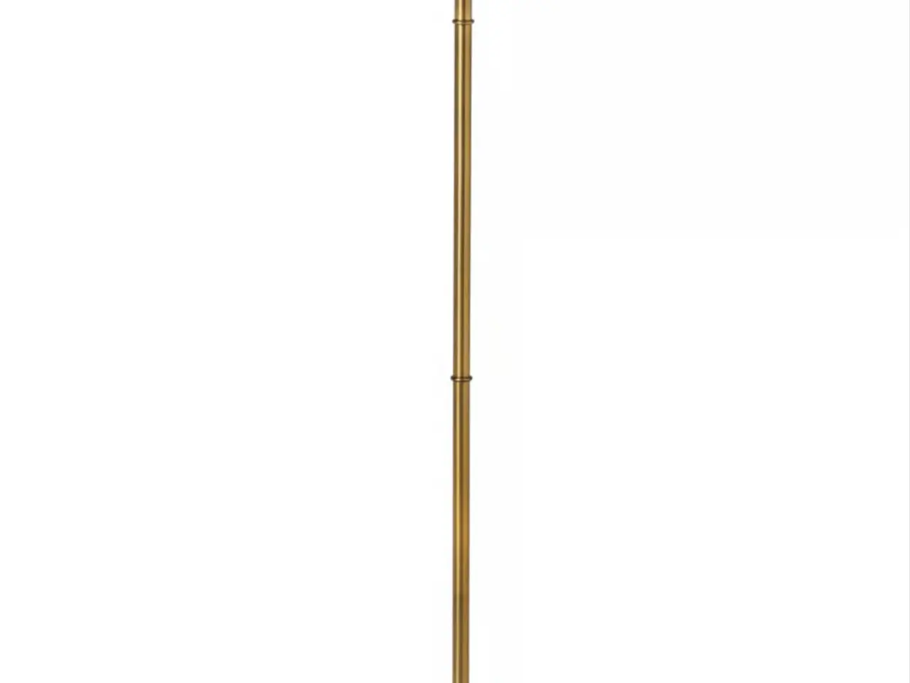 Billede 4 - Ikea guld lampe med sort lampeskærm