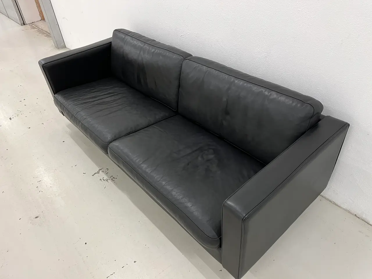 Billede 6 - Mogens Hansen MH321 3 Pers.Sofa i sort semianilin.