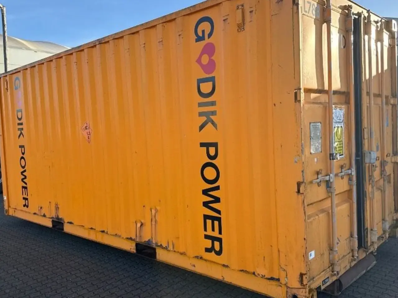 Billede 2 - 20 fod Skibs container (A0020158)