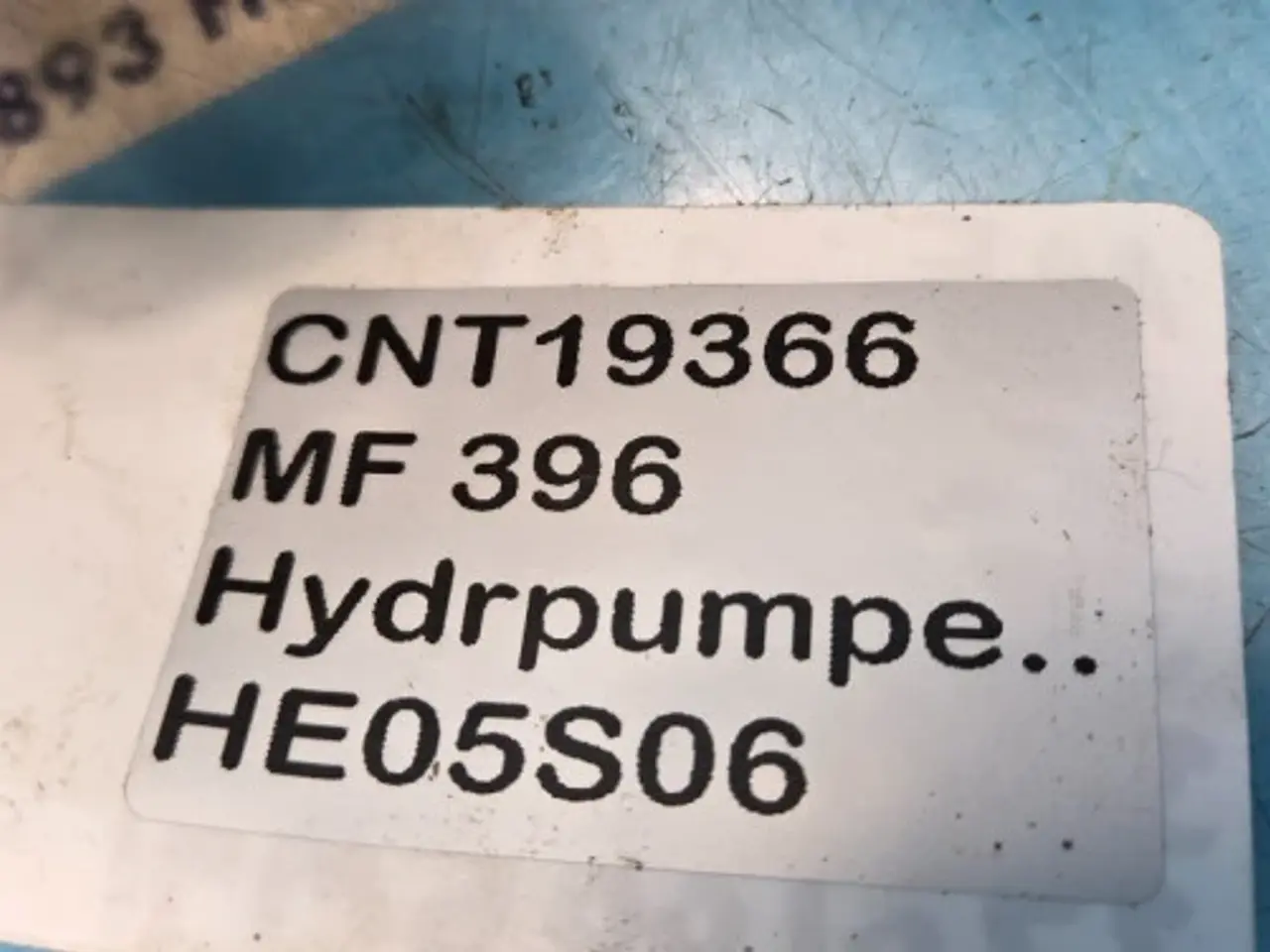 Billede 13 - Massey Ferguson 396 Hydraulikpumpe 3774613M91