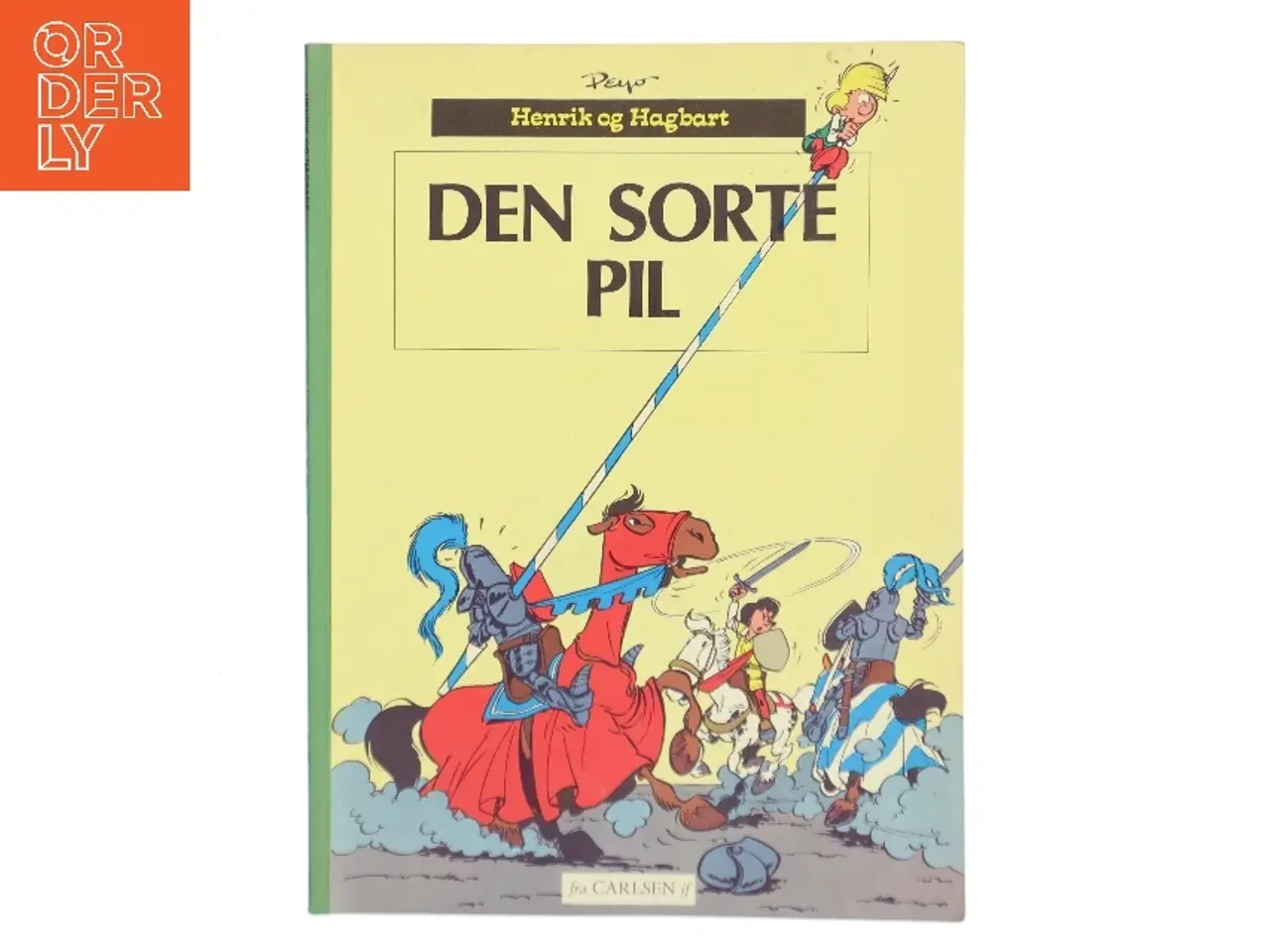 Billede 1 - Den sorte pil af Peyo (Bog)