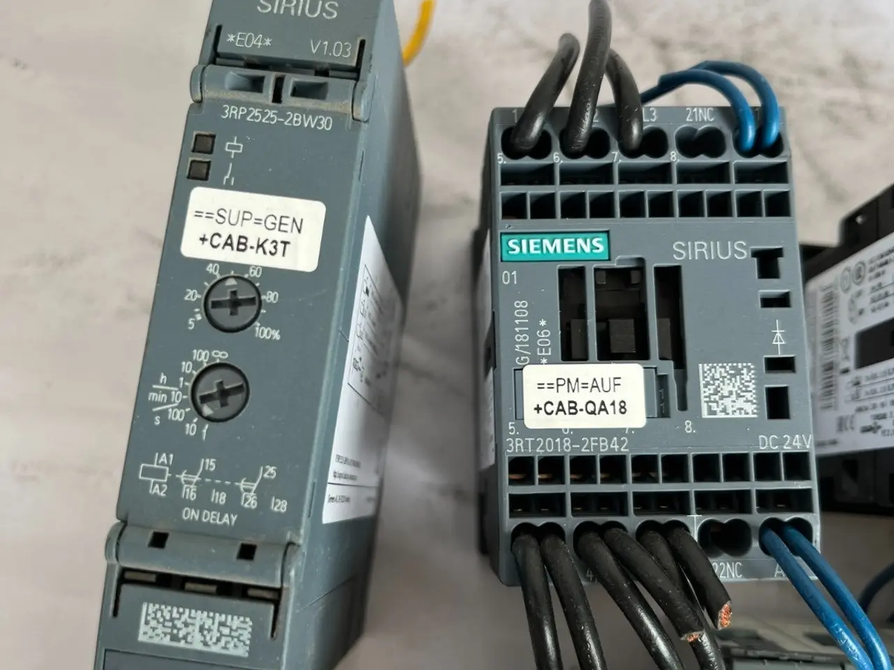 Billede 8 - Siemens Sirius Contactors, Mcbs And Auxiliary /