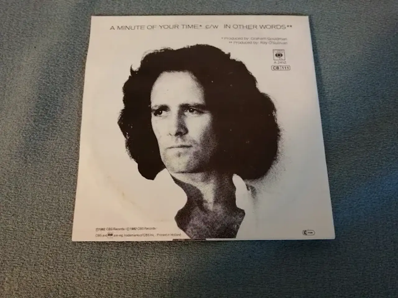 Billede 2 - Gilbert O'Sullivan, A Minute of Your Time/In Other