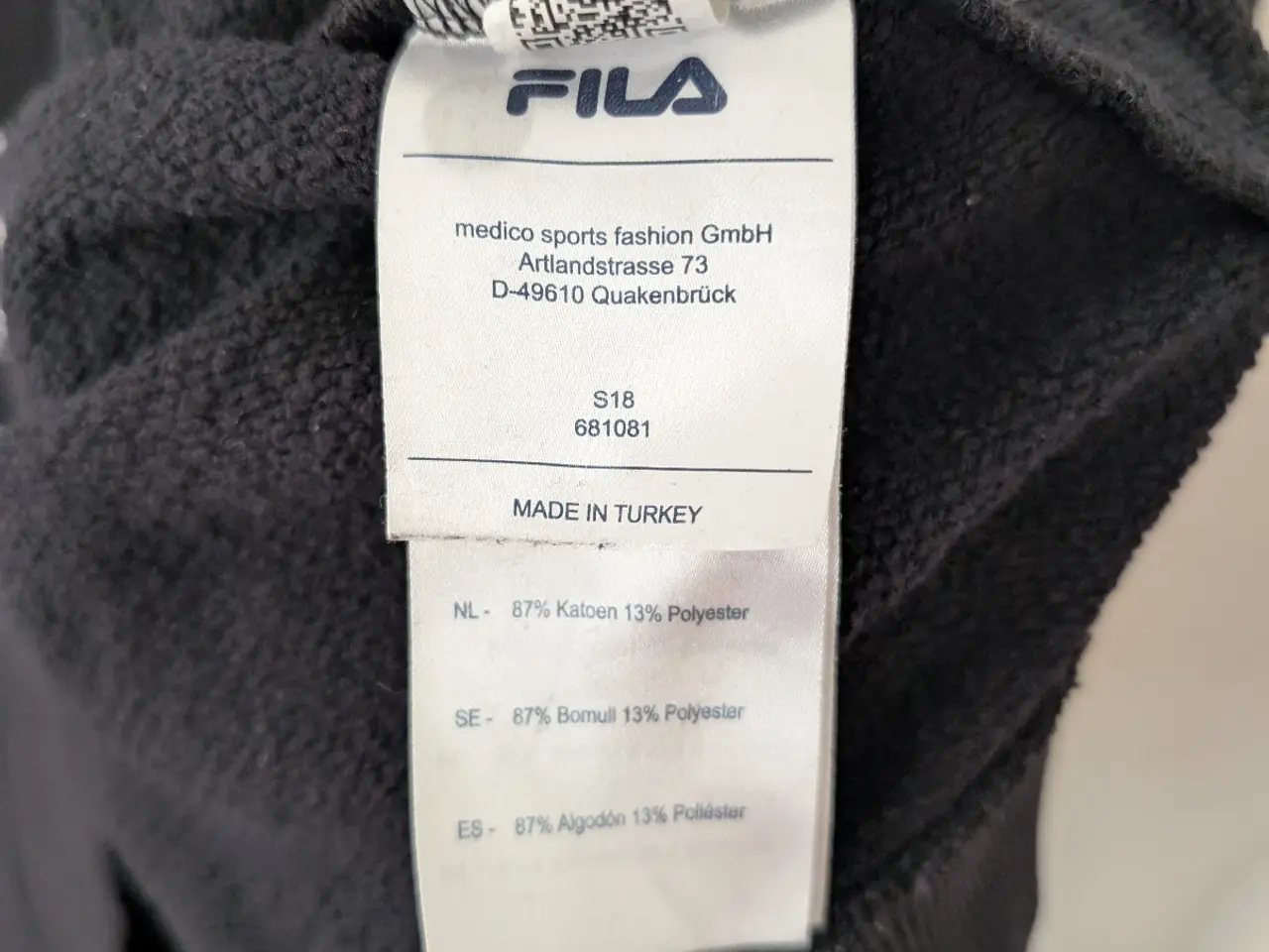 Billede 6 - Fila x Weekday Sort STRENGTH IΝ UNITΥ Sweatshirt