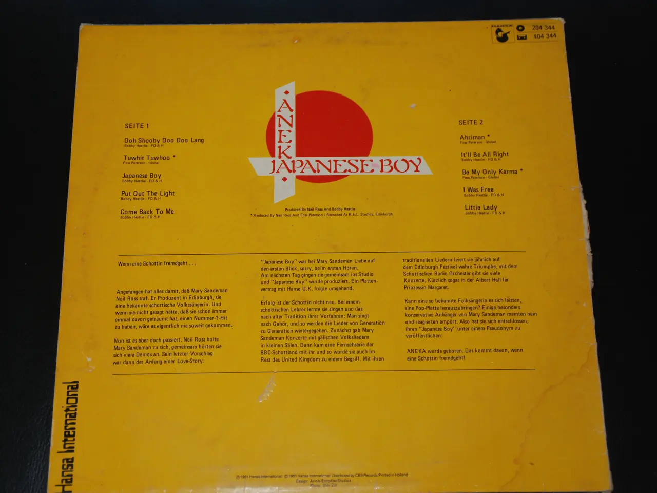 Billede 2 - Vinylplade - Aneka