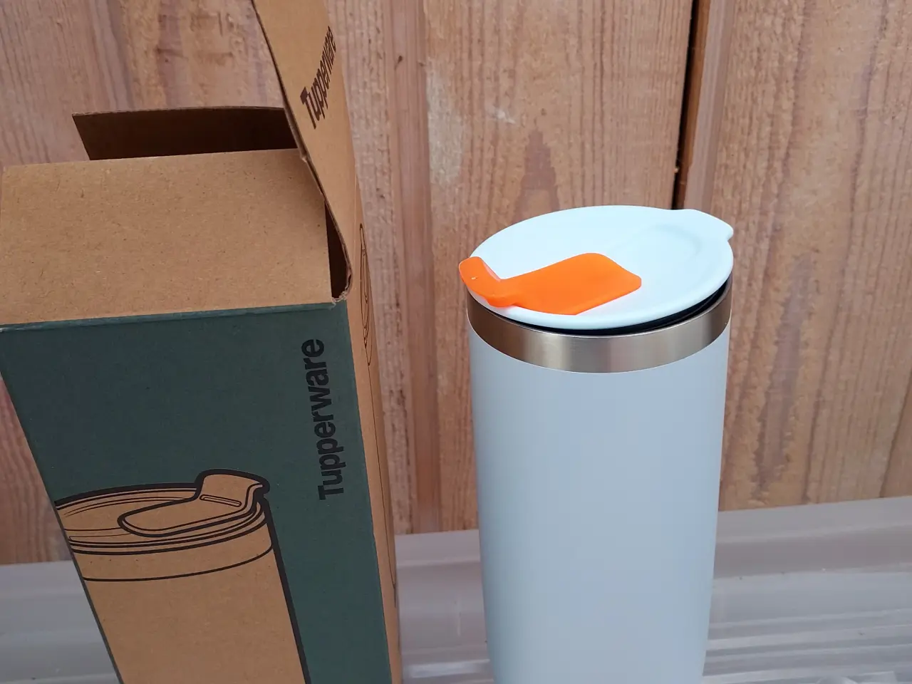 Billede 1 - Tupperware termo kop 470 ml