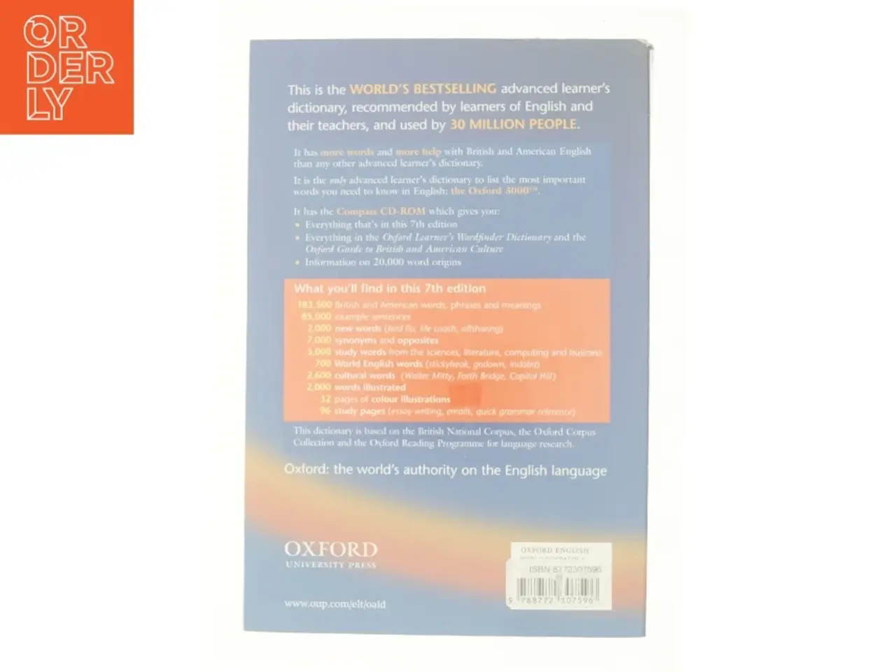 Billede 2 - Oxford Advanced leaner's dictionary 7th edition