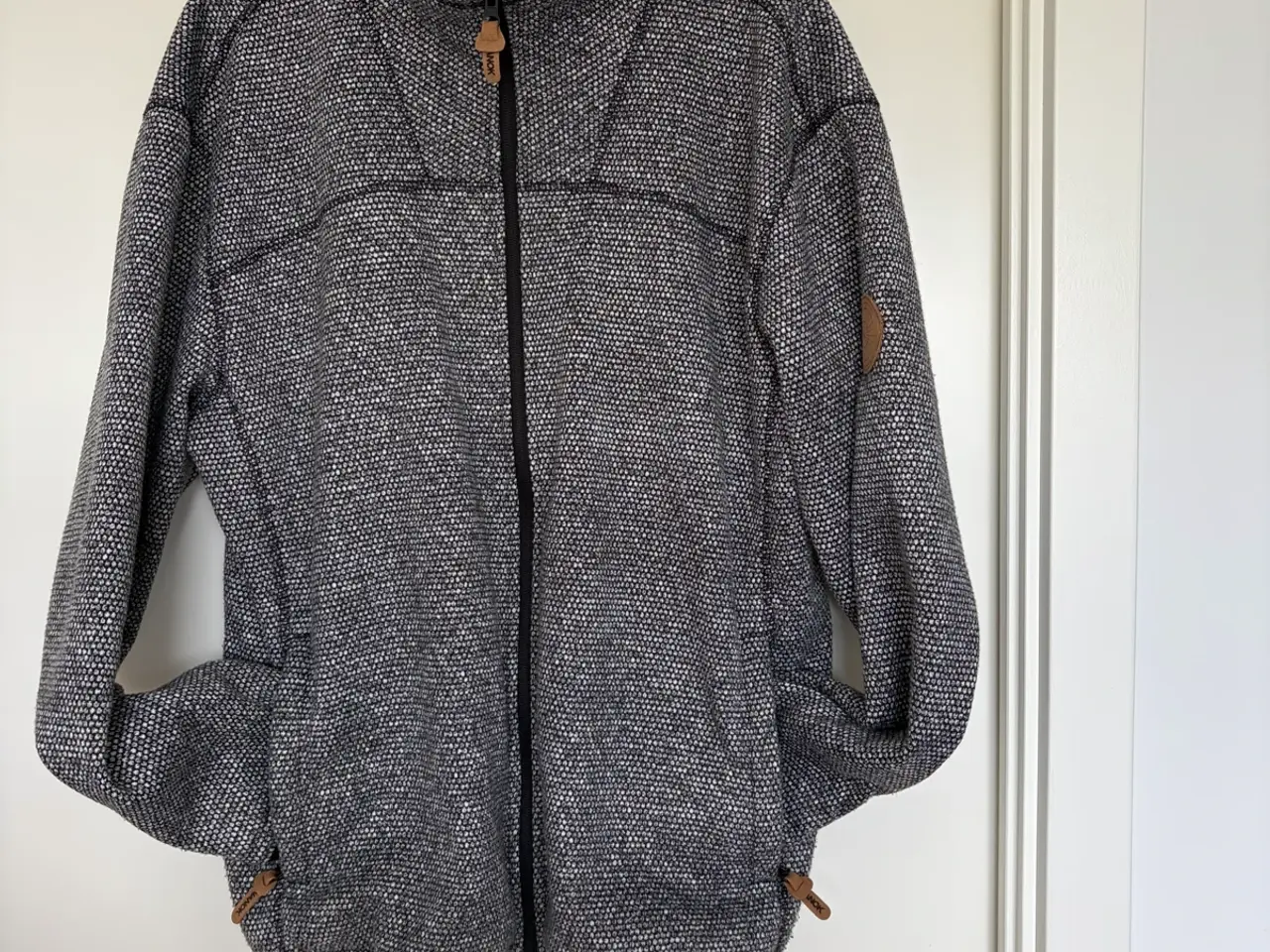 Billede 1 - Fleece trøje, XL, meleret 
