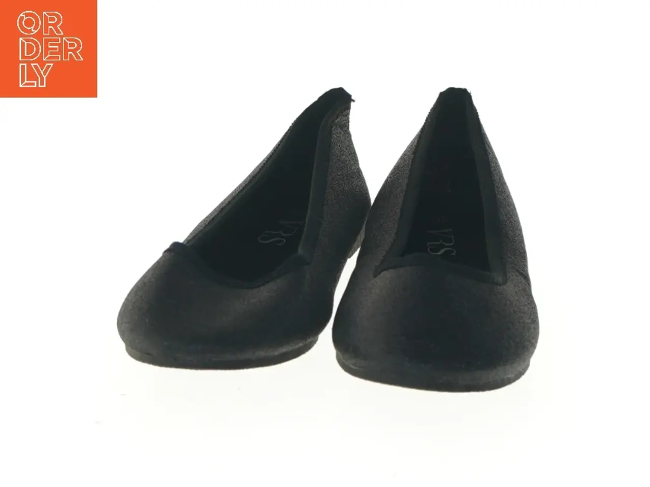 Billede 3 - Sort ballerina sko med glimmer fra VRS (str. 30 )
