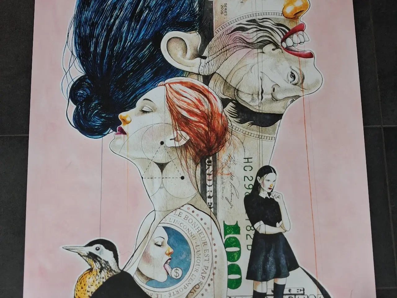 Billede 1 - Ole Aakjær 70 x 100 cm