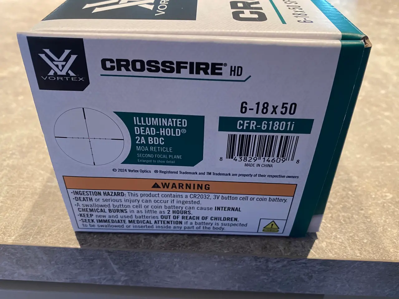 Billede 10 - Vortex Crossfire HD 6x18x50