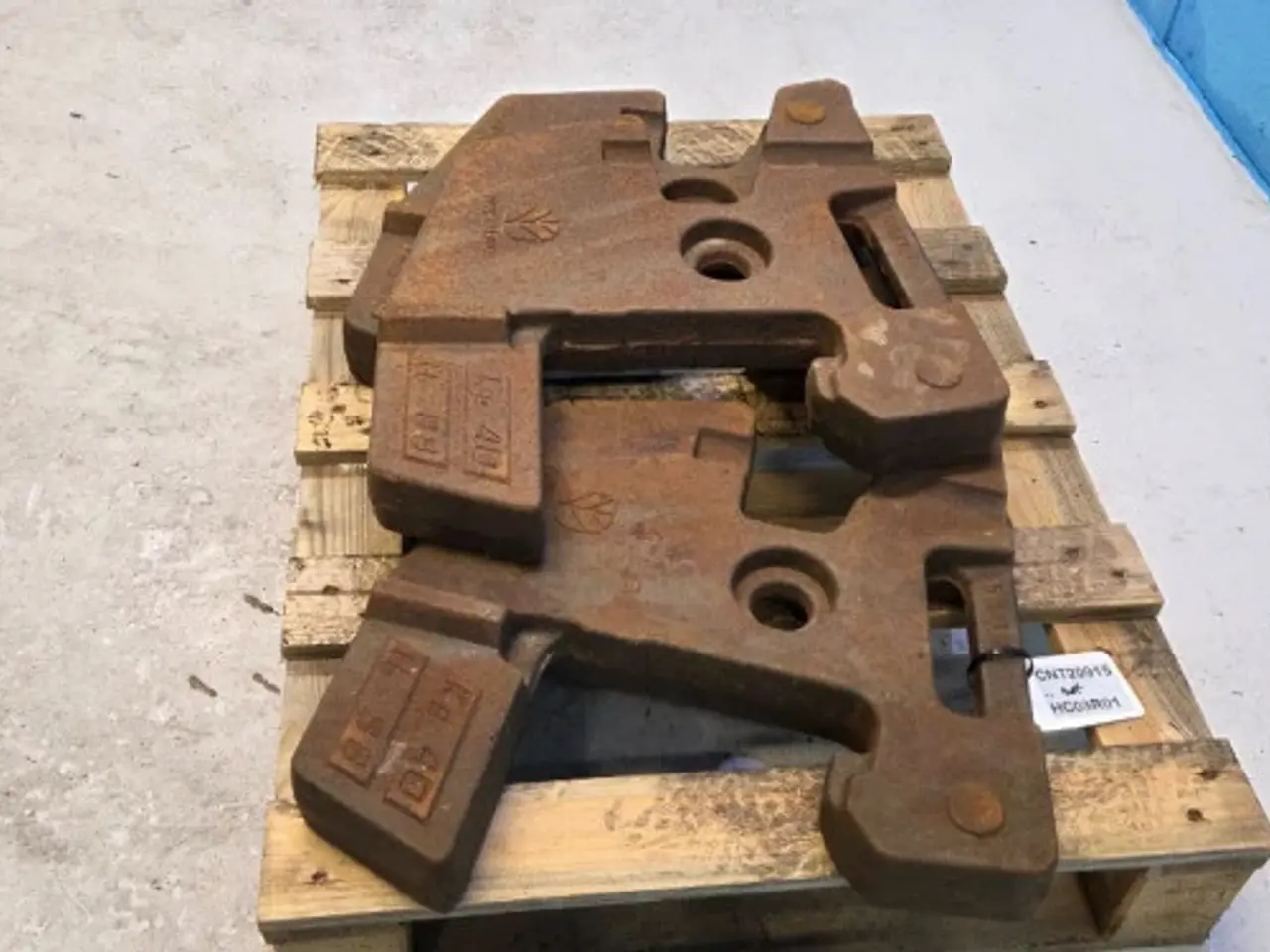 Billede 5 - Fiat F130 Frontvægt Sæt 5164714