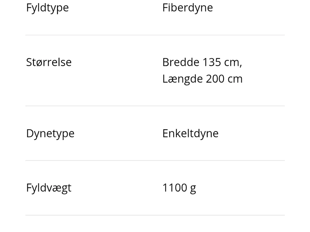 Billede 4 - Kronborg fiberdun dyne
