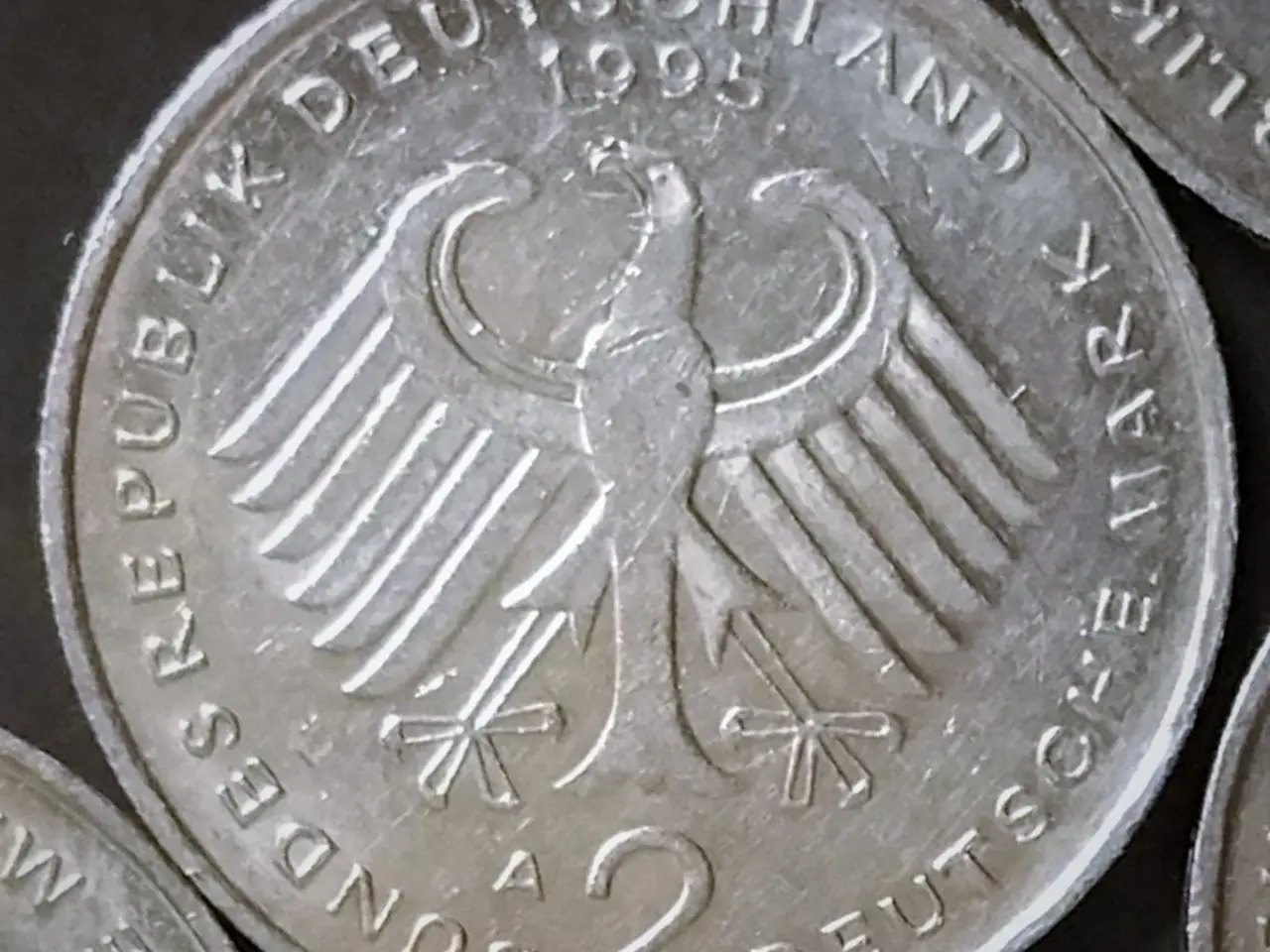 Billede 4 - Tyskland BEDRE ÅR! 2 MARK 1995A 1995A F J STRAUSS