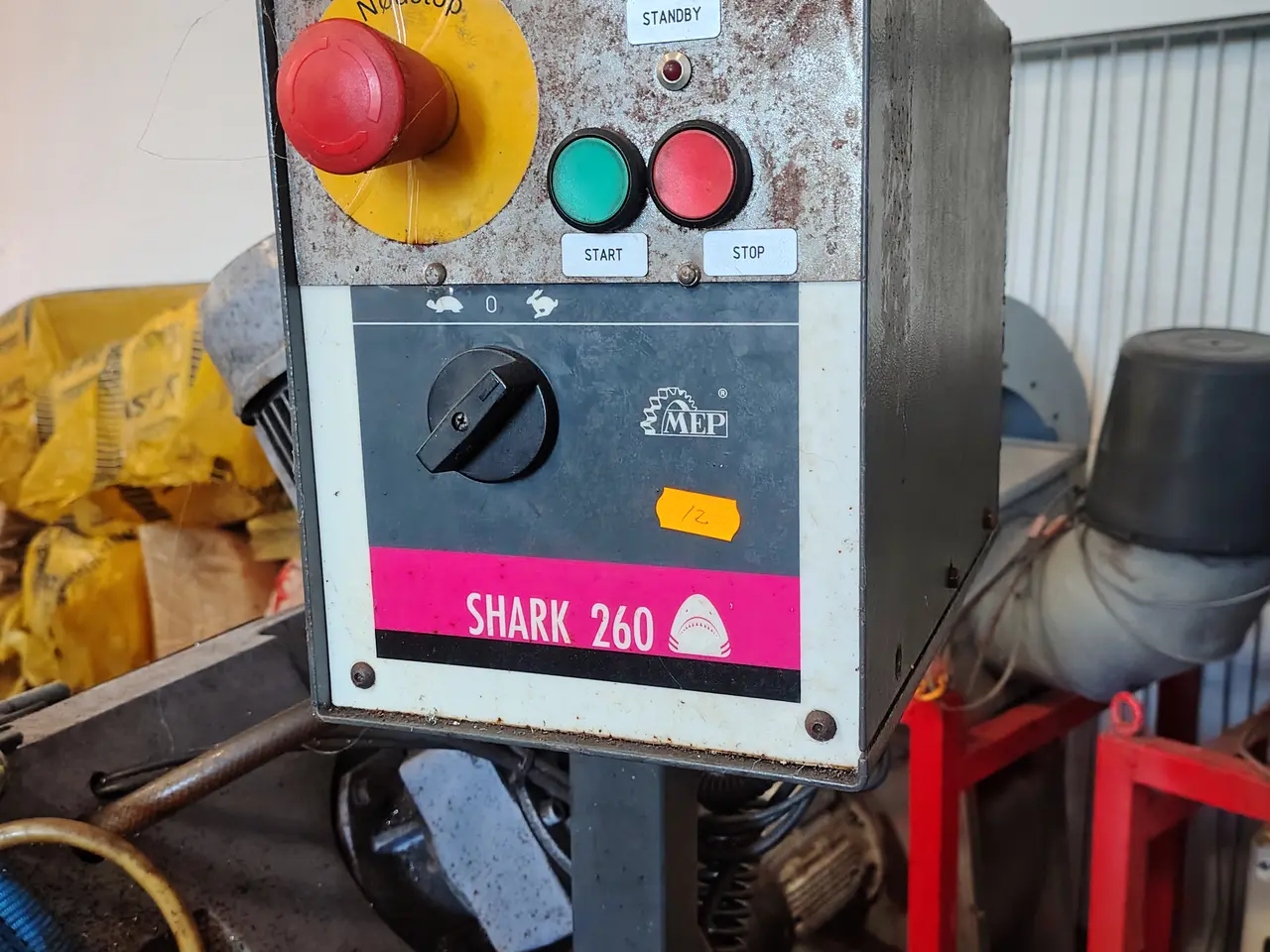 Billede 3 - Metalbåndsav  MEP Shark 260