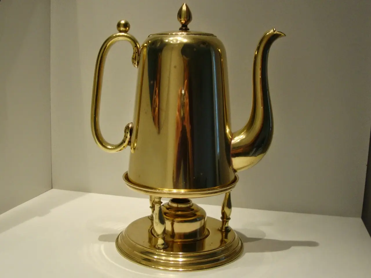 Billede 3 - Antik messingkaffekande