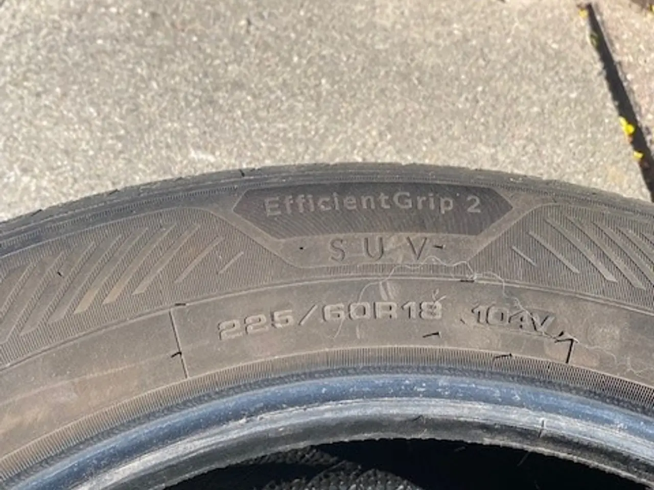 Billede 3 - Goodyear sommerdæk. lidt brugt, 7 mm tilbage.