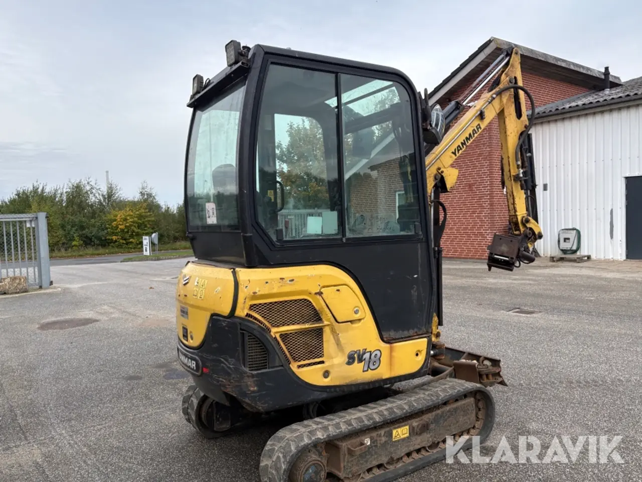 Billede 5 - Mini Gravemaskine Yanmar Sv18