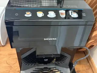 Siemens EQ500 kaffemaskine med defekt bryggeenhed