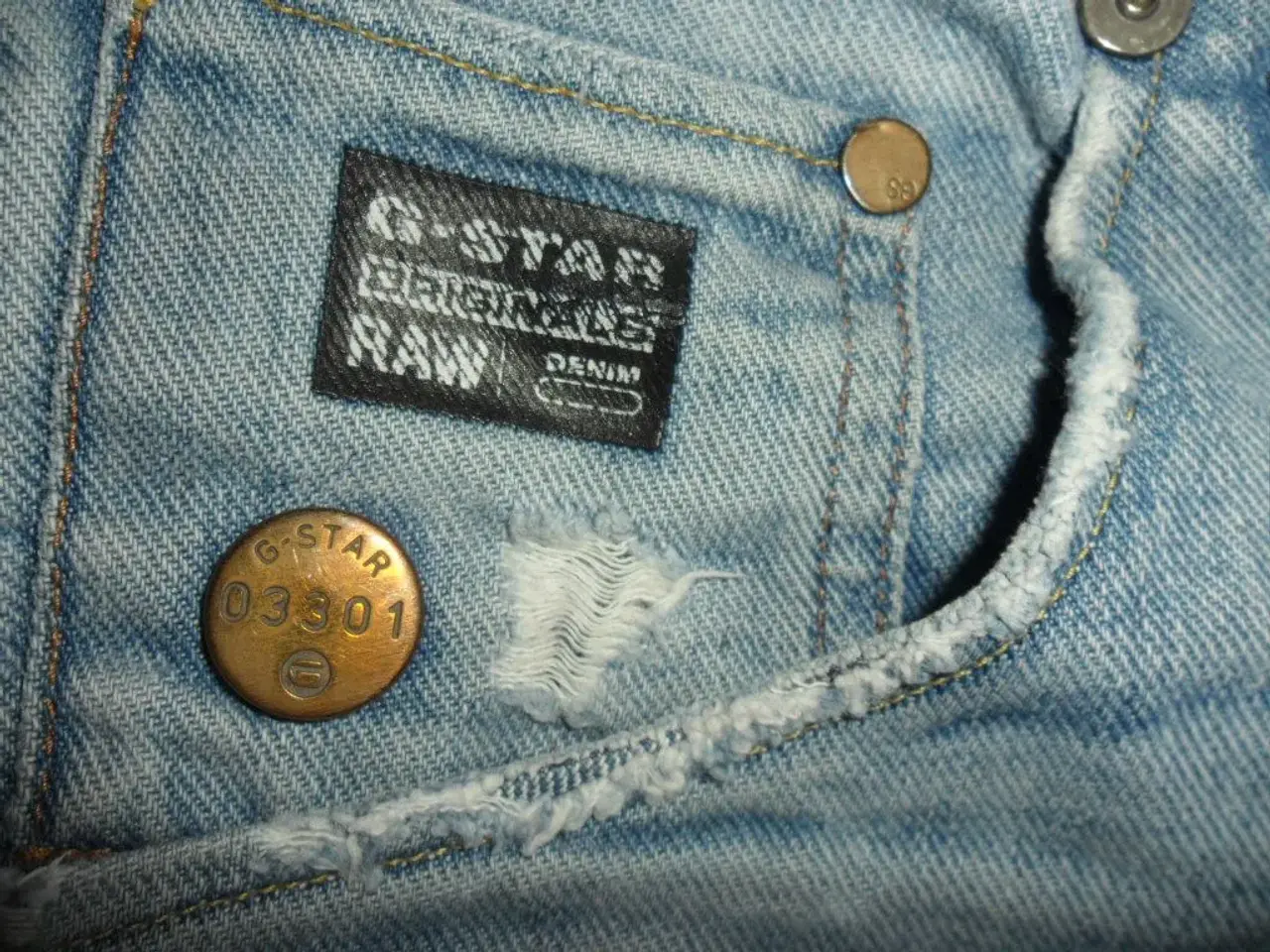 Billede 3 - G-Star cowboybukser  28/32, Nedsat