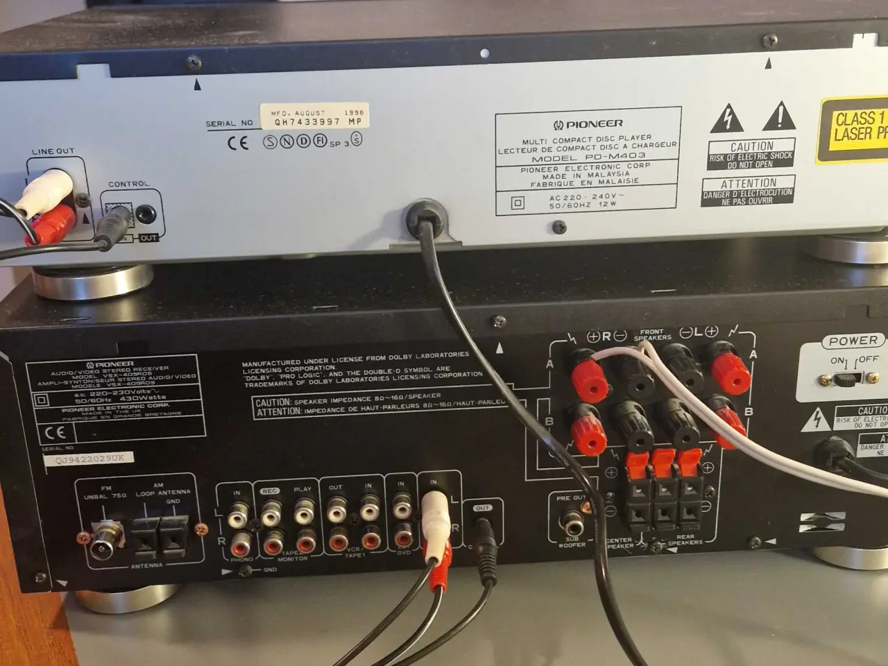 Billede 3 - Pioneer anlæg med CD