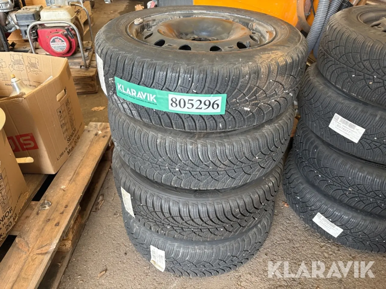 Billede 2 - Dæk på fælge Goodyear Ultragrip
