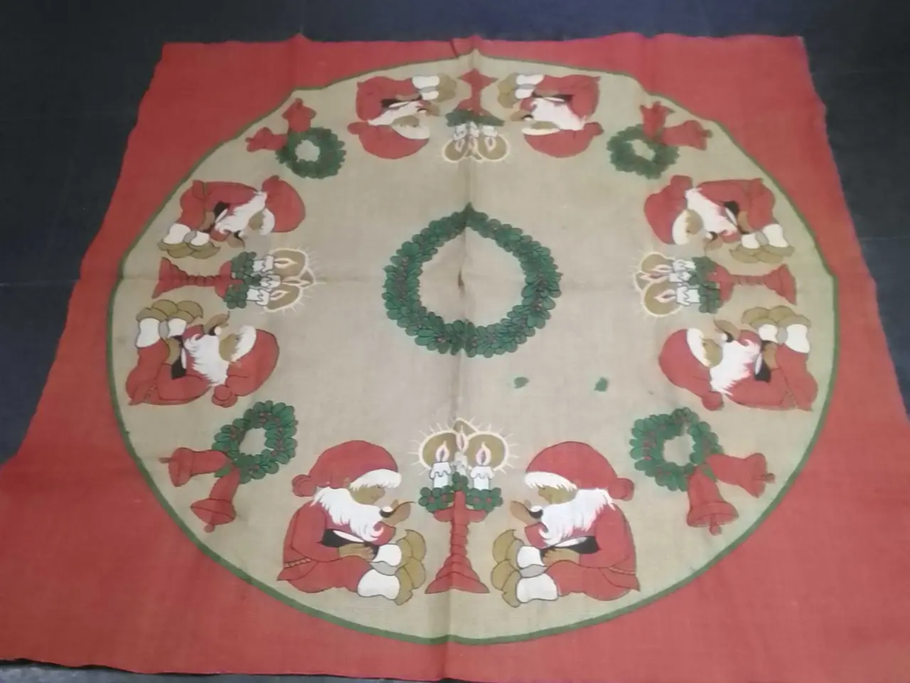Billede 4 - Daells varehus juletræs tæpper, retro, vintage