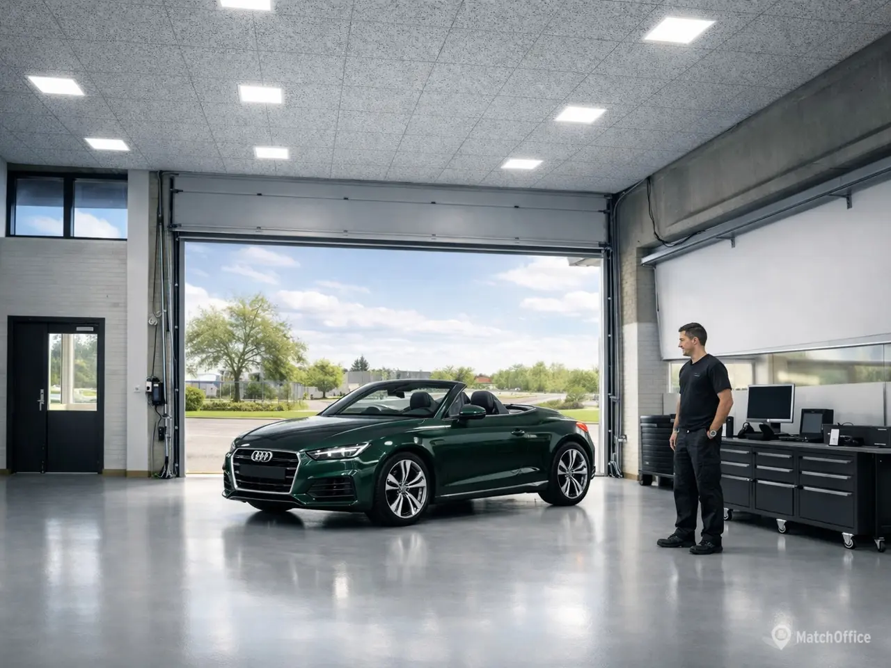 Billede 8 - Autoværksted / Værksted / Lager/ Produktion / Showroom – Med stor port 3 362-905 kvm