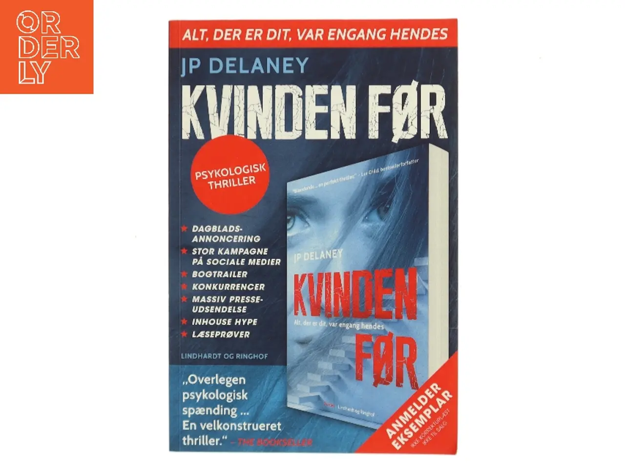 Billede 1 - Kvinden før af JP Delaney (Bog)