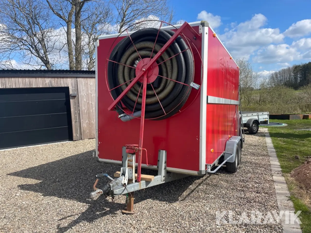 Billede 1 - Cargo trailer Variant med isoleringsmaskine