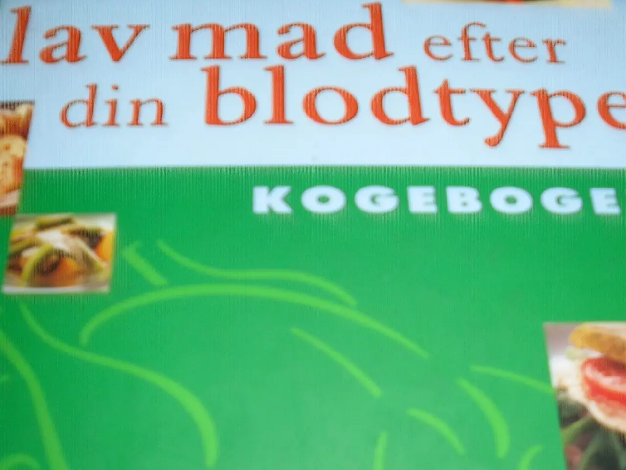 Billede 1 - Lav mad efter din blodtype KOGEBOGEN.
