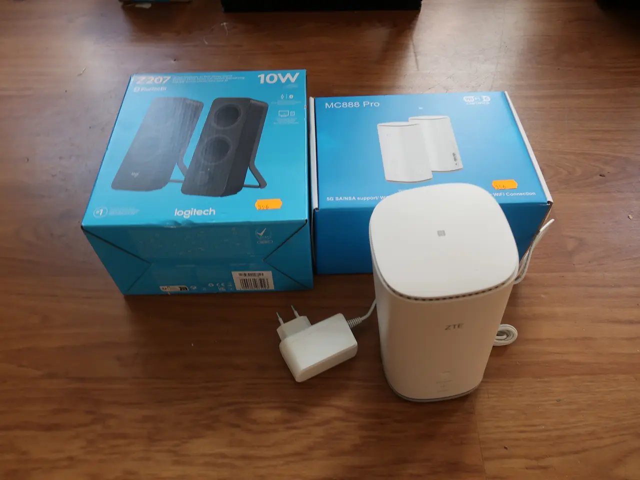 Billede 1 - MC888 Pro Wifi 6 router + højtalere