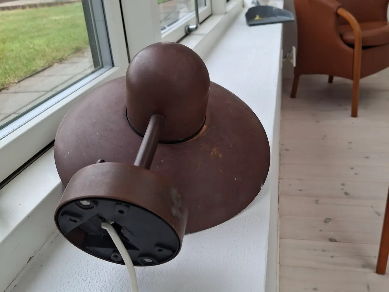 Billede 3 - Udendørs væglampe i kobber