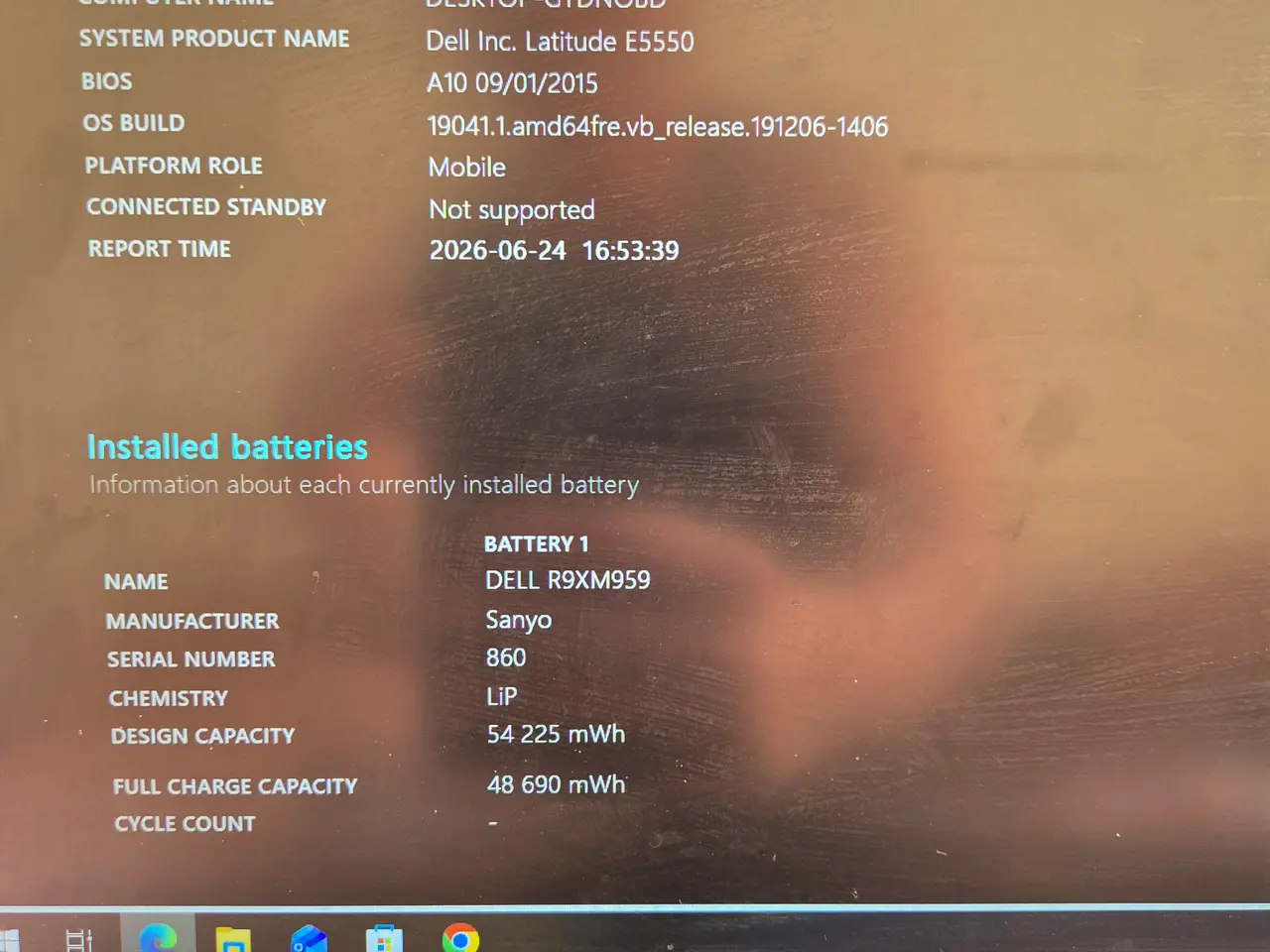 Billede 4 - Dell Latitude E5550 – i7, SSD 256GB, Godt Batteri,
