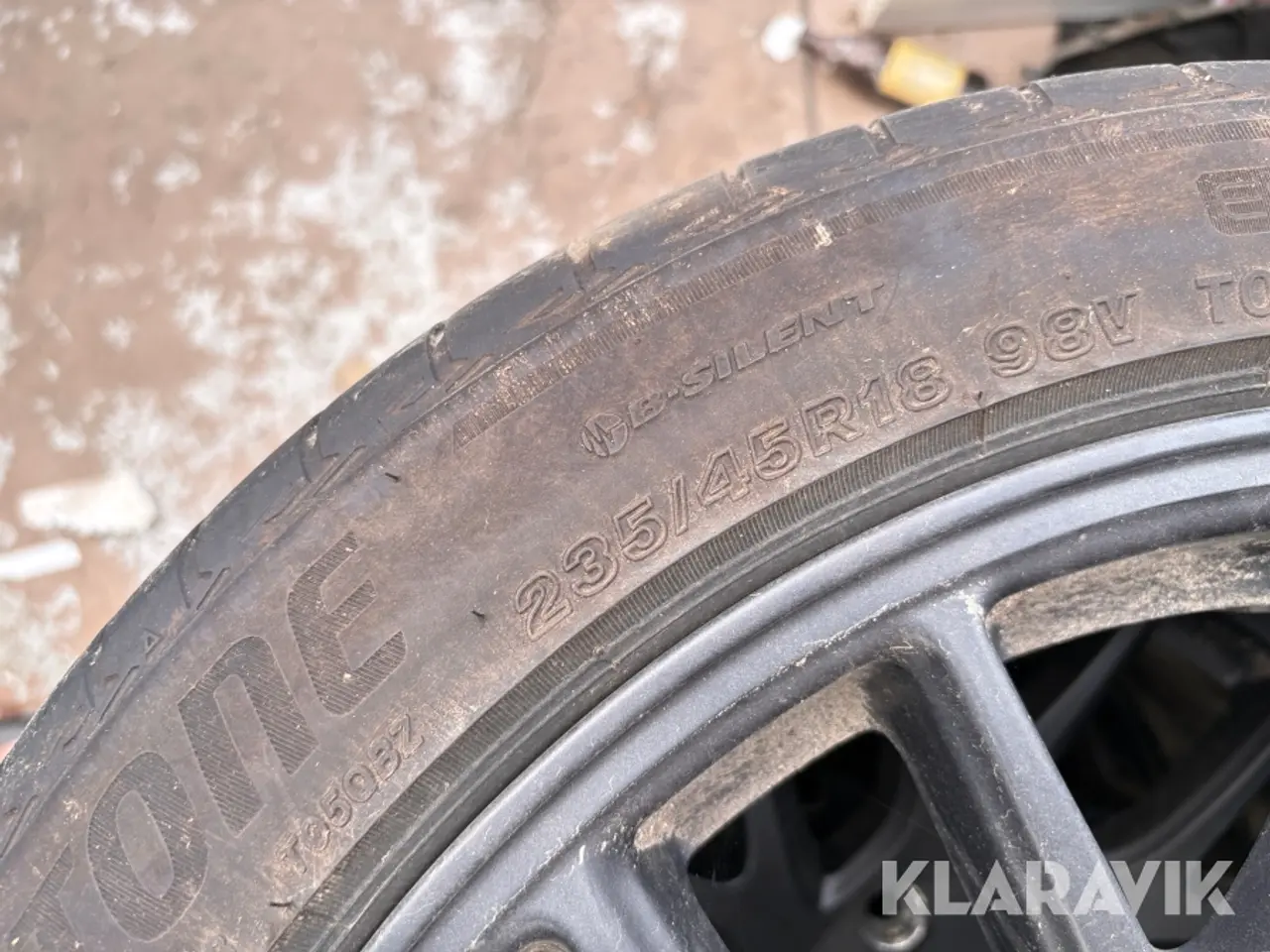 Billede 5 - Sommerhjul Bridgestone Turanza til Tesla Model 3 - 4 styk
