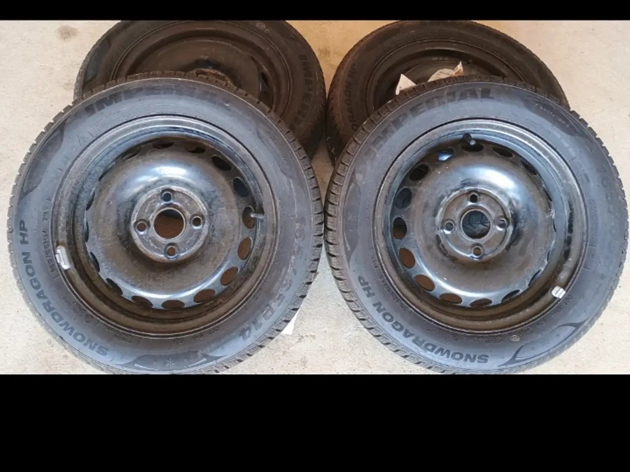 Billede 1 - vinterhjul imperial 1656514 Peugeot 108 c1 aygo