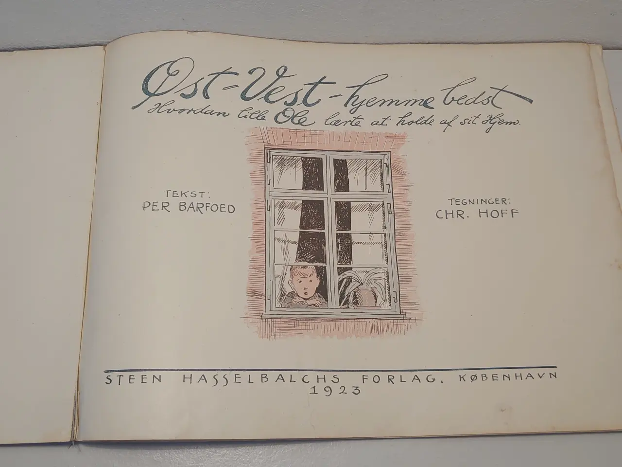 Billede 3 - Per Barfoed: Øst-Vest hjemme-bedst. 1923.