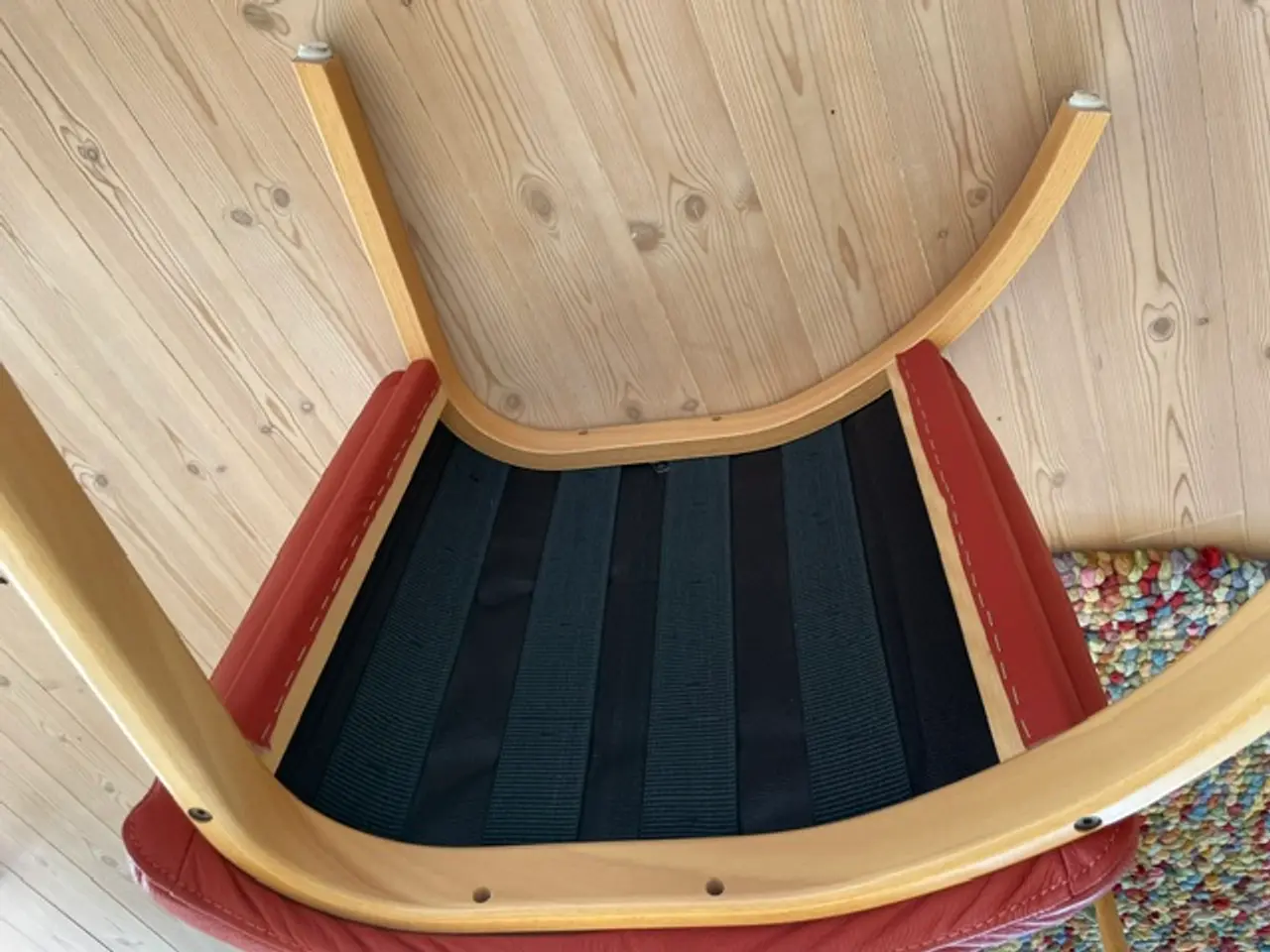 Billede 10 - STOUBY Tremmestol, 2 pers. sofa og fodskammel