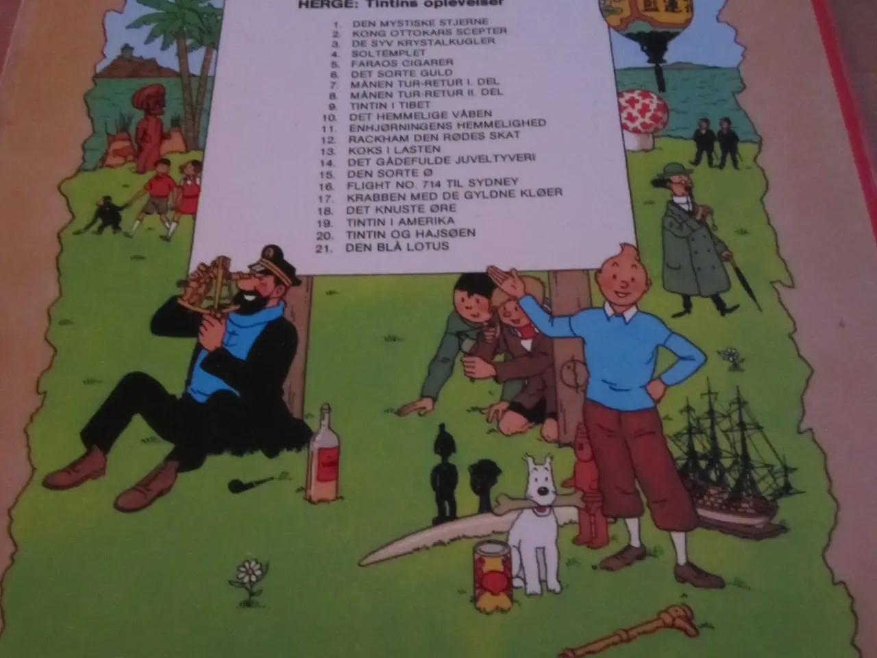 Billede 4 - BYD. TINTIN. BACKHAM DEN RØDES SKAT.