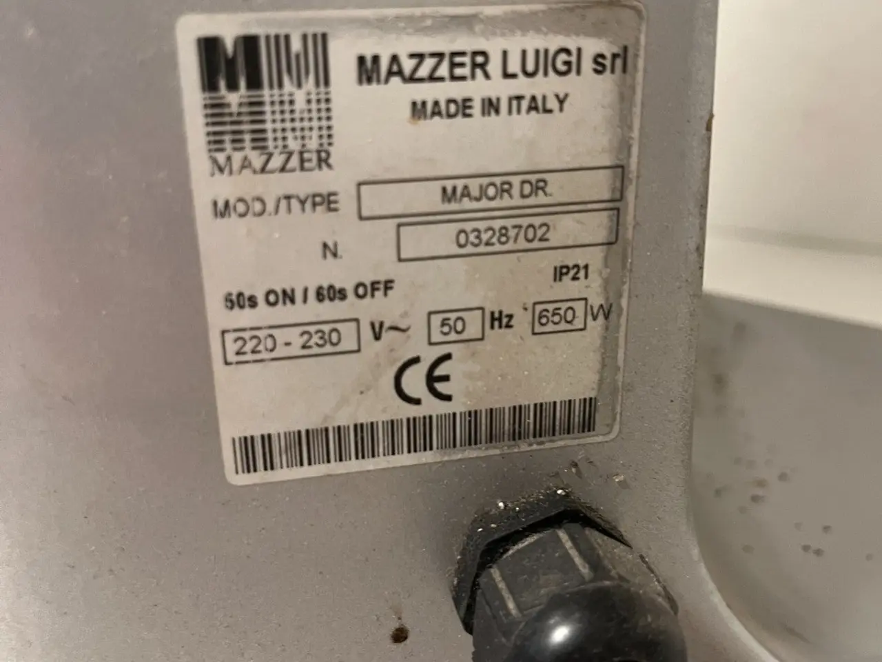 Billede 9 - Mazzer Major DR Coffee Grinder 650W, Made in