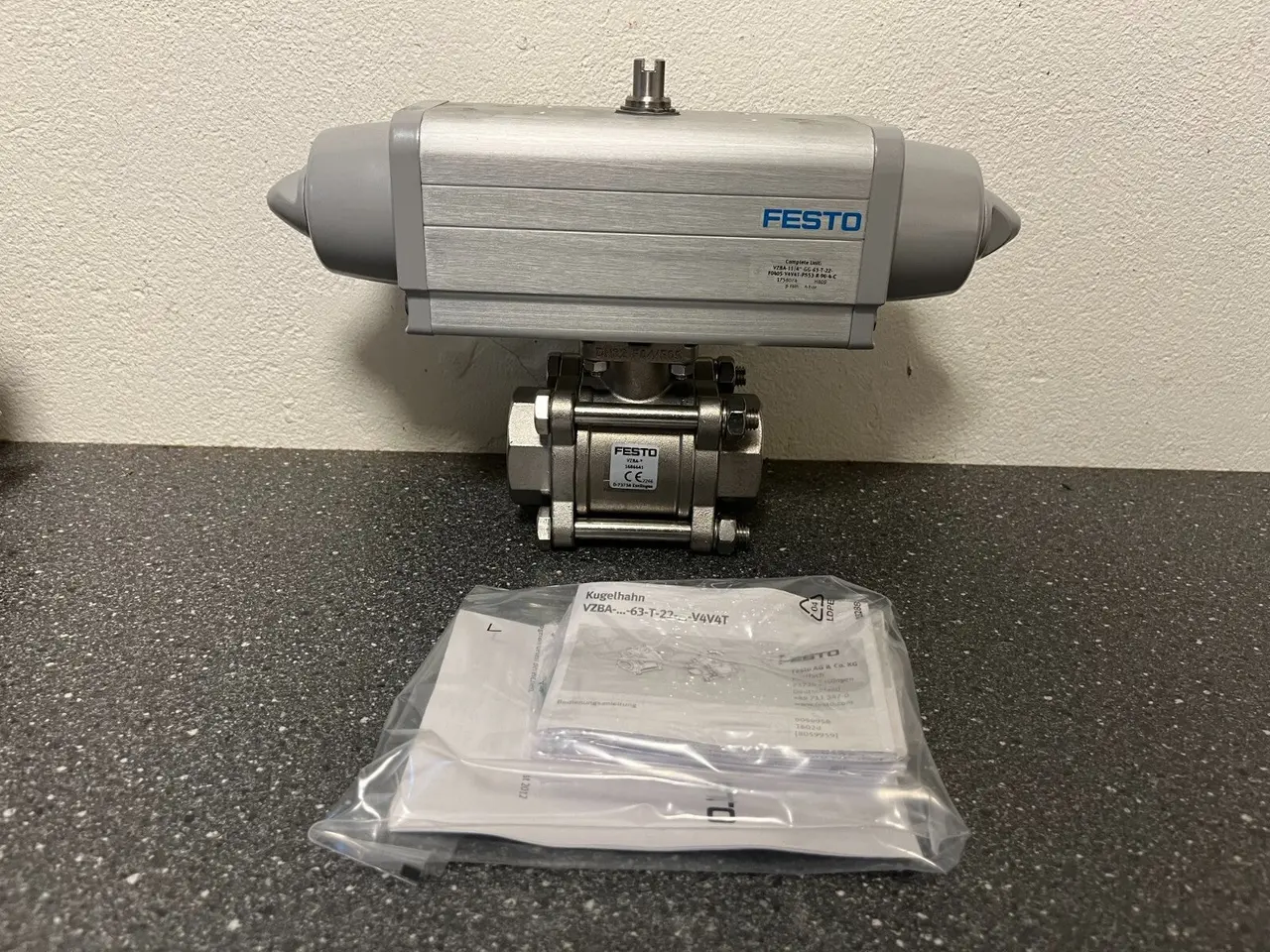 Billede 4 - Festo VZBA 1-1/4" Stainless Steel Pneumatic Ball