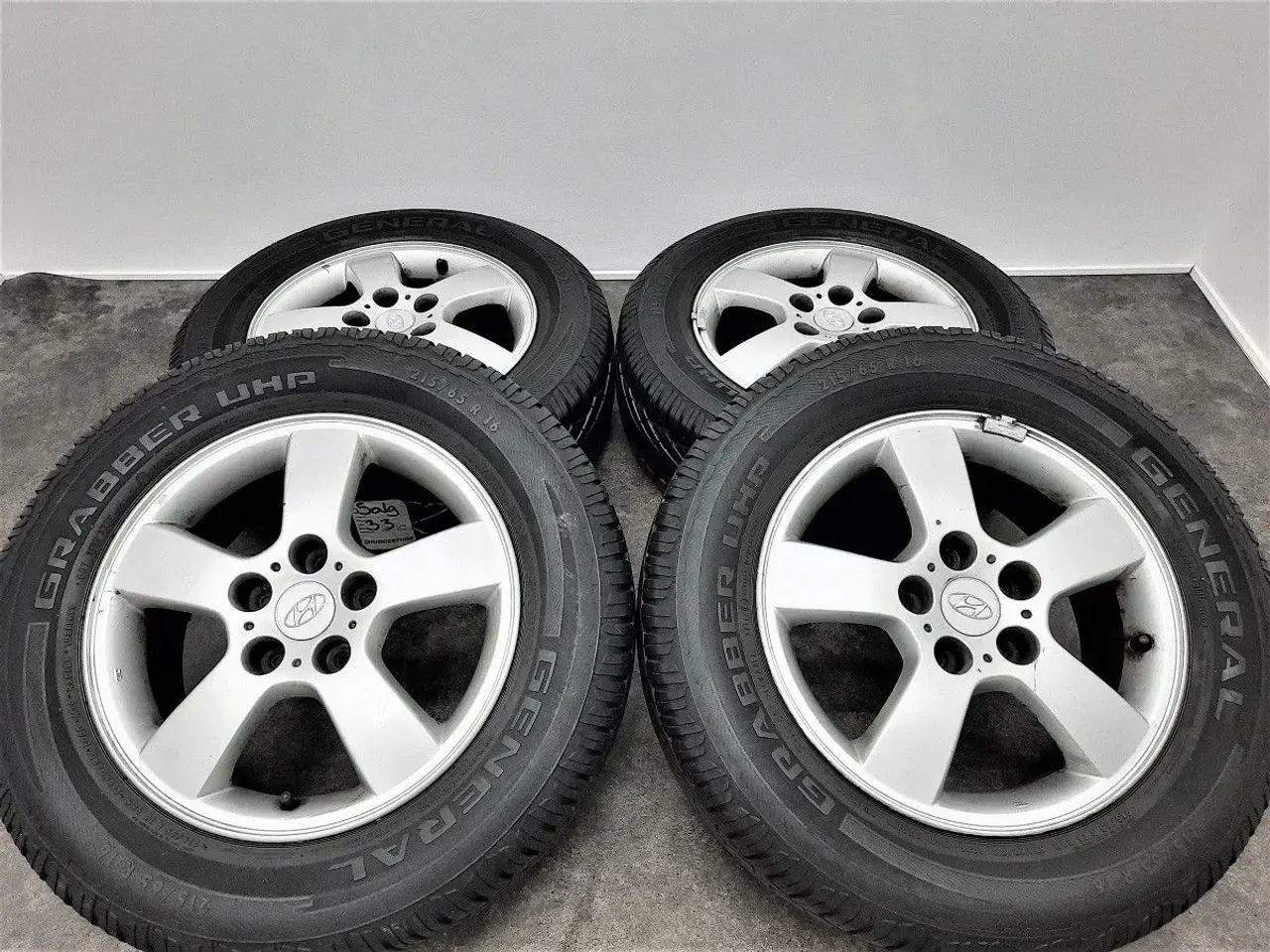 Billede 3 - 5x114,3 16" ET46, Hyundai sommersæt