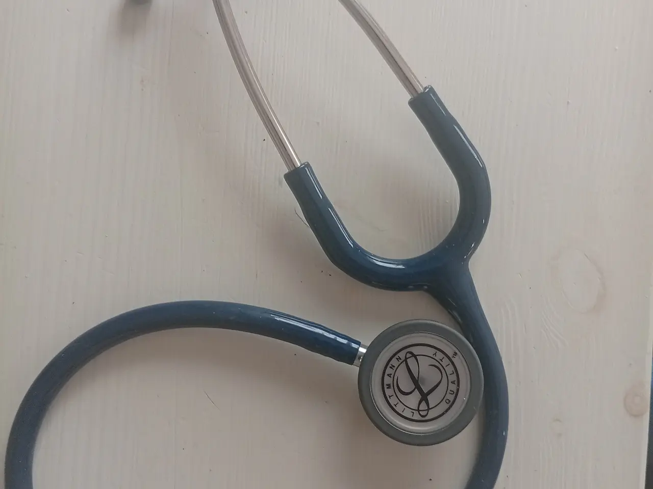 Billede 1 - Stetoskop littmann navy blå