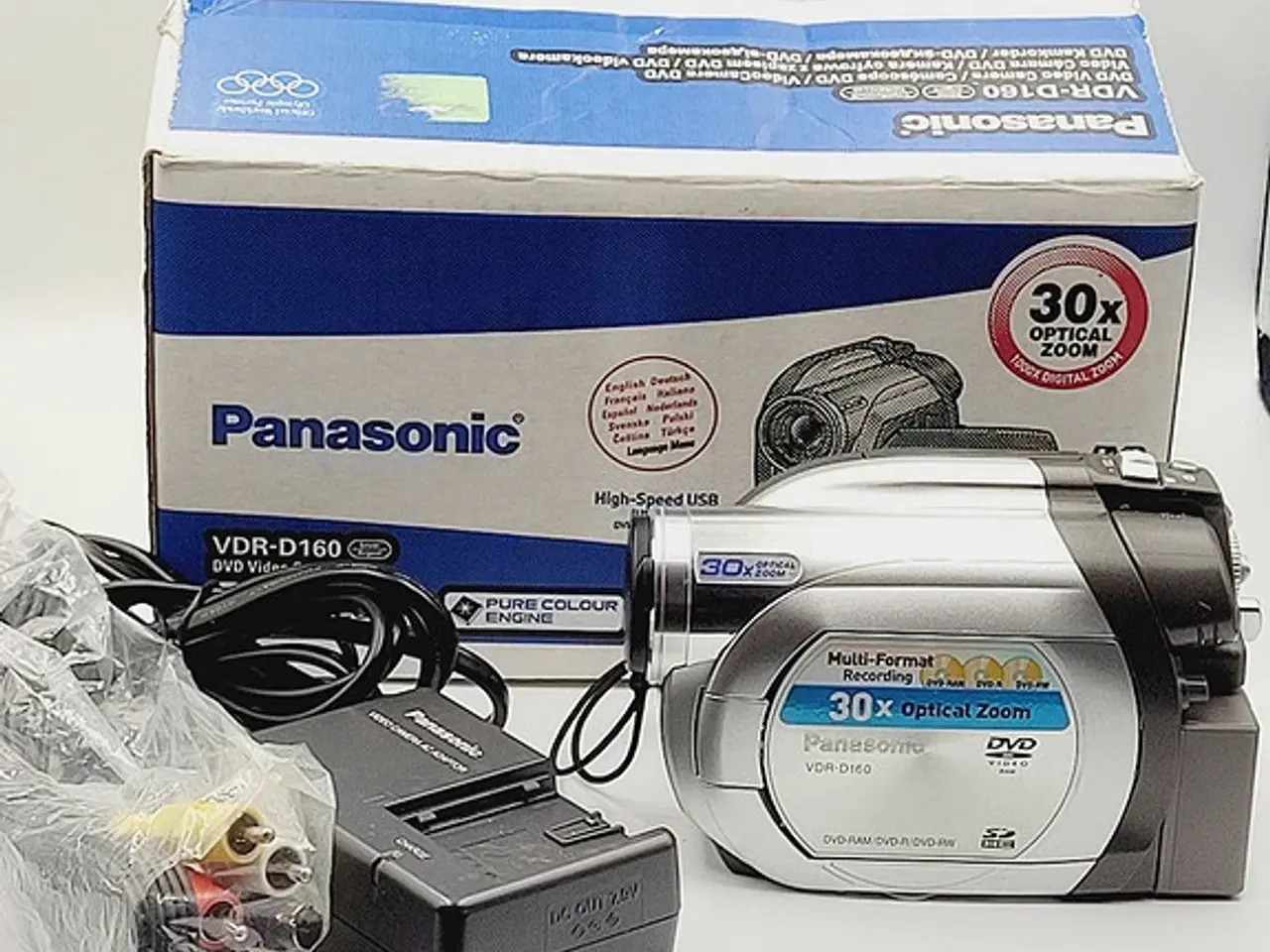 Billede 1 - VIDEOKAMERA: Panasonic VDR-D160 DVD Videokamera