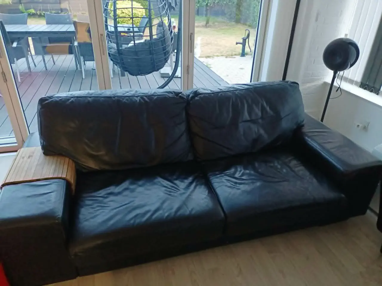 Billede 1 - Lædersofa