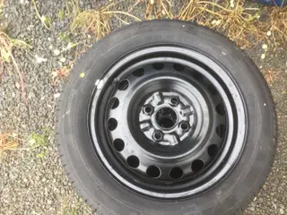 3set nye dæk og fælge sommerdæk conti 155/65/14