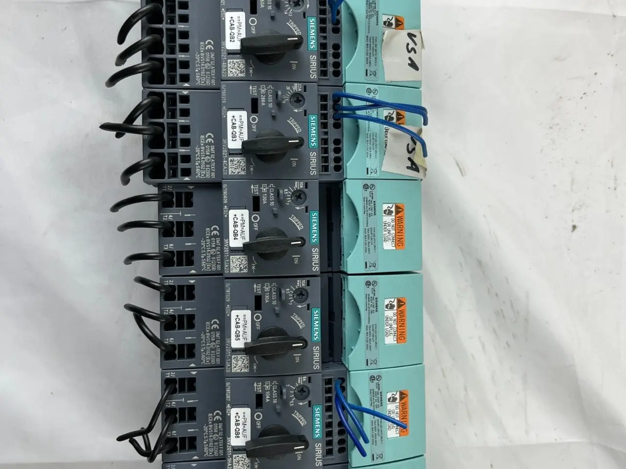 Billede 2 - parti 7x Siemens SIRIUS 3RV2011 / 3RV2021 Motor