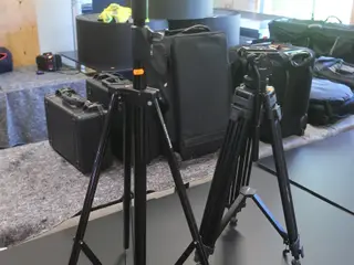 2 stk. fotostativer