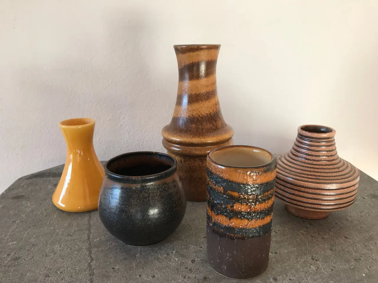Billede 1 - Samling små retro vaser