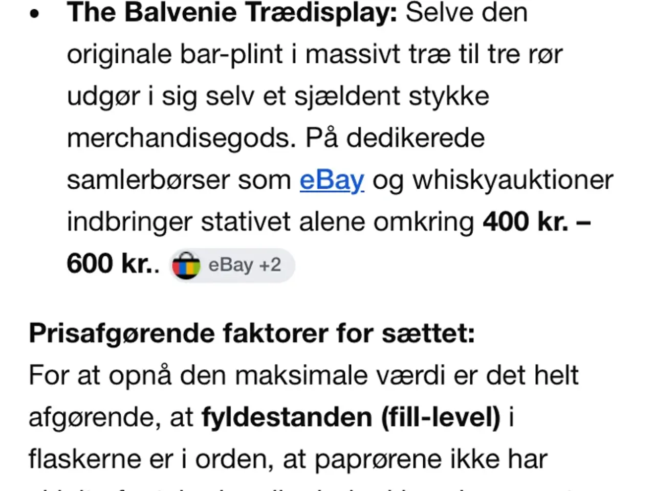 Billede 5 - Sæt med tre The Balvenie whisky